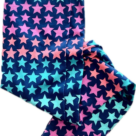 NWT Kohls SO Leggings Colorful Stars Pattern Kids Leggings Size 16 - Picture 3 of 6